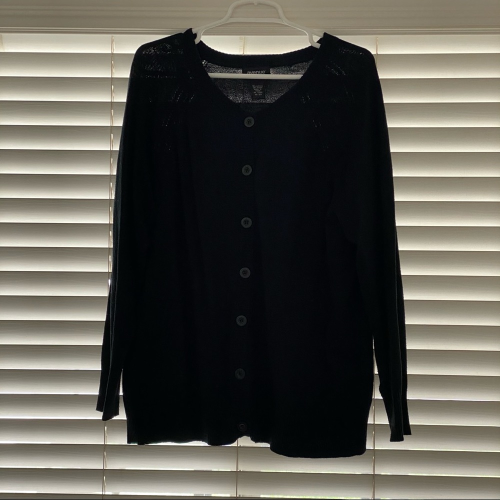 Women’s Black Classic Cardigan